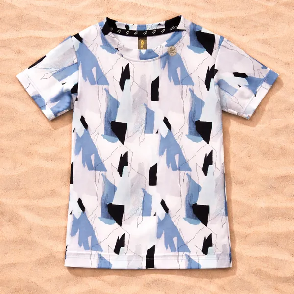 DOLPHIN_TRENDY_PRINTED_KIDS_CO-ORD_SET_(T-SHIRT_&_SHORTS_COMBO)_�_ABSTRACT_SUMMER_COLLECTION