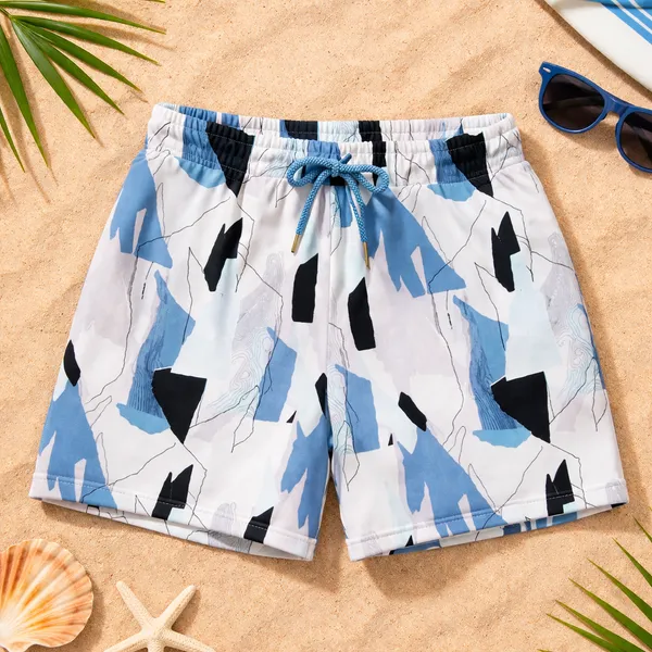 DOLPHIN_TRENDY_PRINTED_KIDS_CO-ORD_SET_(T-SHIRT_&_SHORTS_COMBO)_�_ABSTRACT_SUMMER_COLLECTION