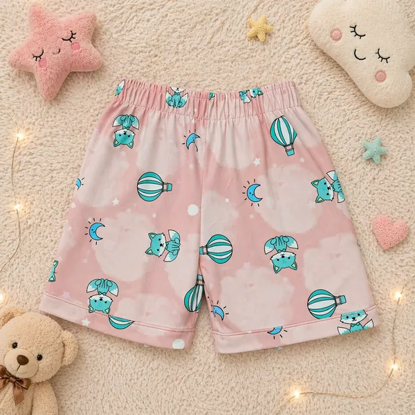 DOLPHIN_CUTE_CARTOON_PRINTED_KIDS_CO-ORD_SET_(T-SHIRT_&_SHORTS_COMBO)_FUN_SUMMER_COLLECTION