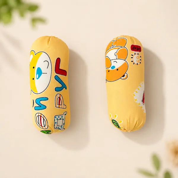 4-Piece_Newborn_Baby_Bedding_Set_|_Soft_Cotton_Baby_Mattress_with_Pillow_&_Bolsters