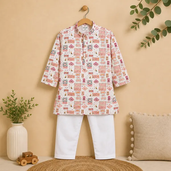 BINANI_KIDS_PREMIUM_PRINTED_ETHNIC_KURTA_PAJAMA_SET