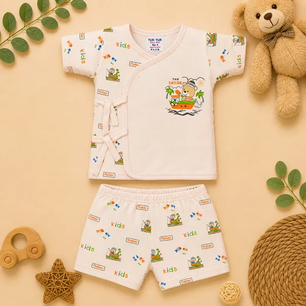 Tuk_Tuk_Newborn_Baby_Cotton_Wrap_Top_&_Shorts_Set_Sailor_Print