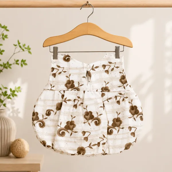 Girls_Floral_Printed_Top_&_Skirt_Co-Ord_Set_|_Soft_&_Comfortable_Sleeveless_Cotton_Outfit_for_Girls_|_Stylish_Casual_&_Party_Wear_Kids_Dress_Set
