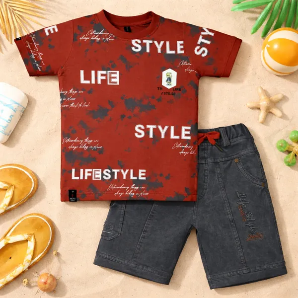 LIFE_STYLE_TRENDY_GRAPHIC_PRINT_BOYS_T-SHIRT_&_DENIM_SHORTS_SET___URBAN_STYLE_COLLECTION