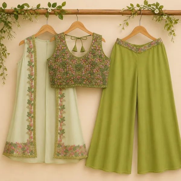 Girls_Embroidered_4_Piece_Ethnic_Plazo_Set_|_Embroidered_Crop_Top,_Jacket,_Flared_Plazo_&_Net_Dupatta_|_Festive_&_Party_Wear