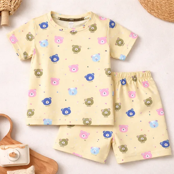 Aura_Moda_Kids_Summer_Co-ord_Set_Soft_Cotton_T-Shirt_&_Shorts_Combo