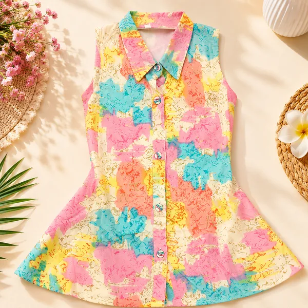 Girls_Pastel_Splash_Sleeveless_Co-Ord_Set
