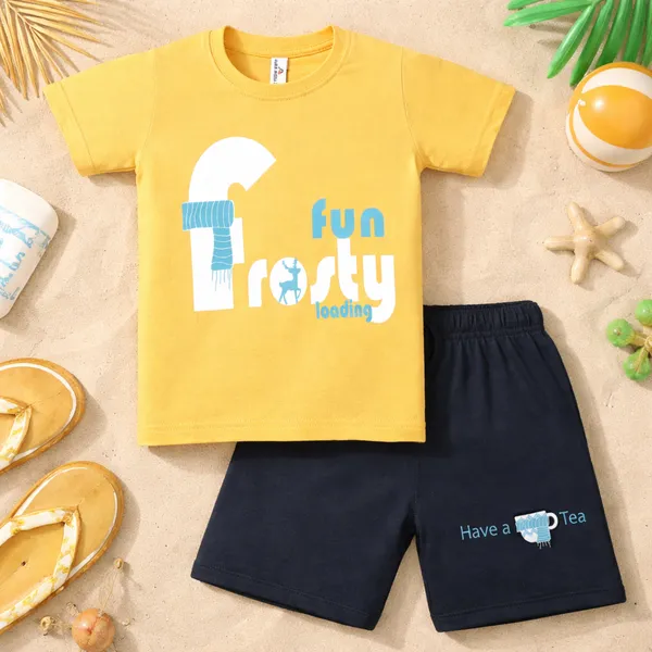 AURA_MODA_TRENDY_GRAPHIC_PRINTED_KIDS_T-SHIRT_&_SHORTS_SET_�_SUMMER_COLLECTION