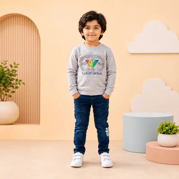 VINEE_PINK_GA_STYLE_SWEATSHIRT_&_BLUE_DENIM_JOGGER_SET