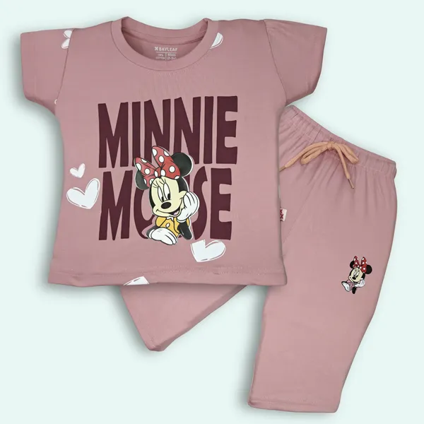 BAYLEAF_CUTE_MINNIE_MOUSE_GIRLS_T-SHIRT_&_CAPRI_SET___PREMIUM_CARTOON_SUMMER_COLLECTION