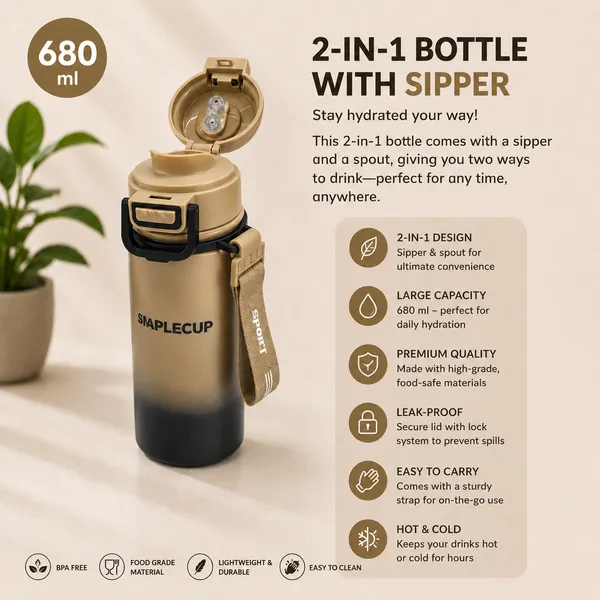 SimpleCup_Premium_Leakproof_Sports_Water_Bottle_with_Flip_Straw_&_Safety_Lock_|_BPA-Free_Water_Bottle_for_School,_Gym_&_Travel
