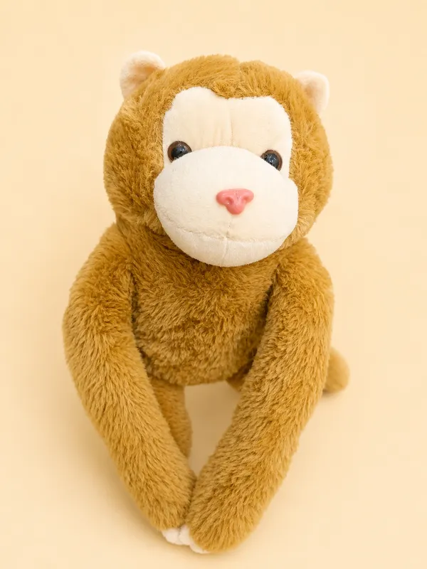 Brown_Plush_Monkey_Soft_Toy_for_Kids_|_Stuffed_Animal_Teddy_|_Ultra_Soft_Huggable_Baby_Safe_Plush_Doll_|_Gift_for_Boys_&_Girls