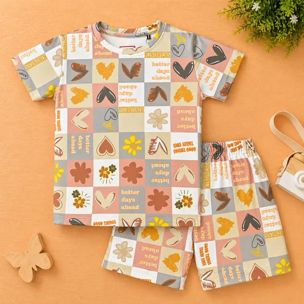 AURA_MODA_CUTE_PRINTED_GIRLS_T-SHIRT_&_SHORTS_SET_SUMMER_COMFORT_COLLECTION