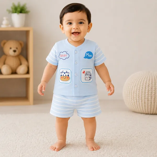 Natkhat_Pure_Cotton_Printed_Night_Suit_Set_|_Cow_&_Milk_Theme_Half_Sleeve_T-Shirt_&_Shorts_Co-Ord_Se