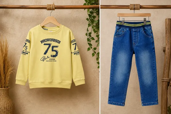 BUMBLEBEE_LEMON_MONSTER_TRUCK_PRINT_SWEATSHIRT_&_BLUE_JOGGER_PANT