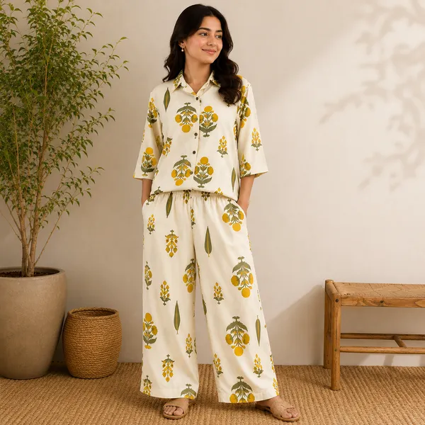Women's_Floral_Print_Shirt_&_Wide_Leg_Co-Ord_Set