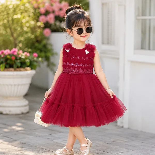 PRIYA_WINE_RED_PRINCESS_NET_PARTY_FROCK