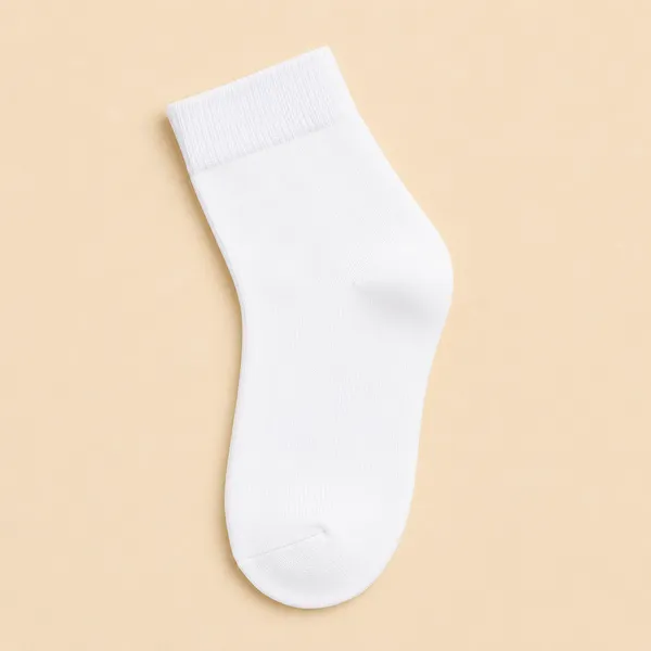 Kids_White_Cotton_Ankle_Length_Socks_(Pack_of_4)_|_Soft_&_Stretchable_Daily_Wear