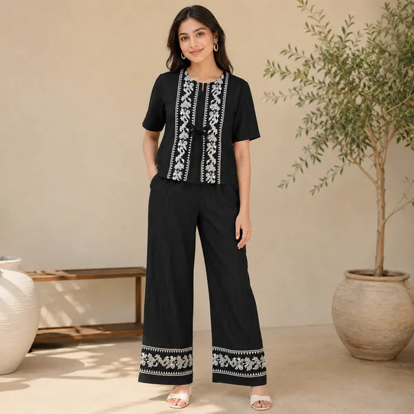 Rich_Rang_Girls_Embroidered_Tie-Up_Co-Ord_Set_with_Palazzo_Pants