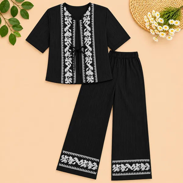 Rich_Rang_Girls_Embroidered_Tie-Up_Co-Ord_Set_with_Palazzo_Pants