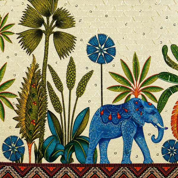 Taj_Boys_Printed_Ethnic_Kurta_Pajama_Set_Elephant_&_Jungle_Theme_Kurta_with_White_Pajama