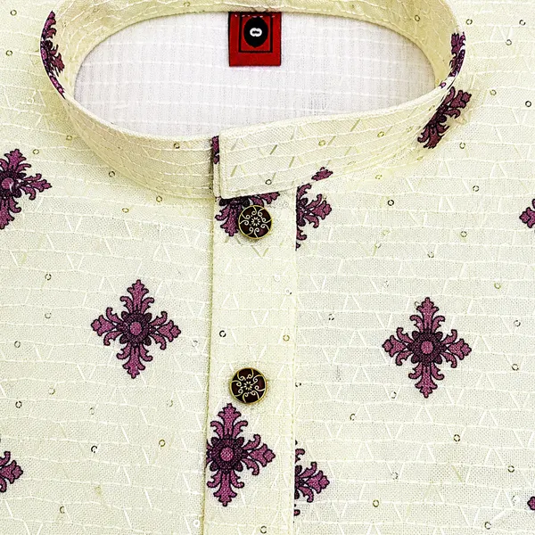 Taj_Boys_Printed_Ethnic_Kurta_Pajama_Set_Elephant_&_Jungle_Theme_Kurta_with_White_Pajama
