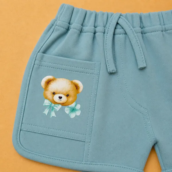 Kaajal_Baby_Girls_Cotton_Top_&_Shorts_Set_Teddy_Print_Summer_Outfit