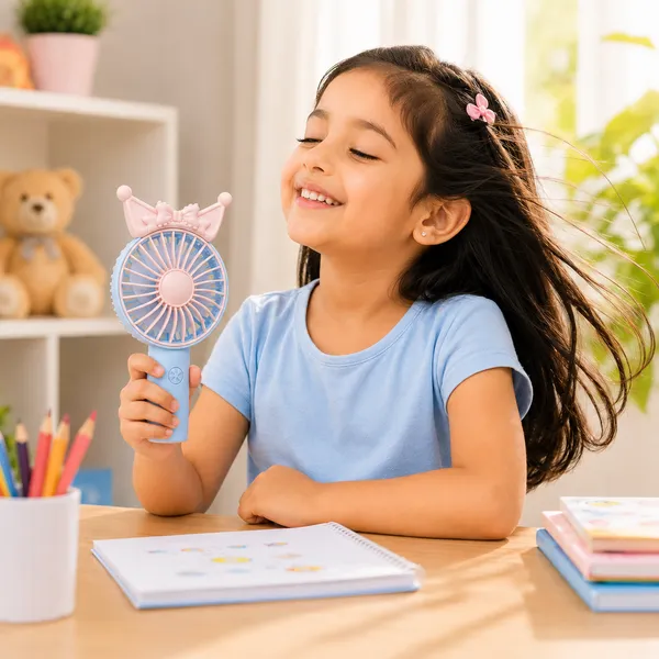 Princess_Crown_Mini_USB_Rechargeable_Fan_Collection