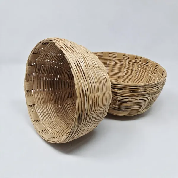 Brown_Bamboo_Premium_&_Elegant_Basket_/_Storage_For_Fruits,_Vegitable_Storage_(Pack_Of_2)