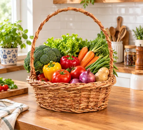 Handwoven_Natural_Wicker_Basket_with_Tall_Handle_|_Rustic_Cane_Storage_Basket_for_Fruits,_Flowers,_Vegetables,_Gift_Hampers,_Home_Décor,_Wedding_&_Festival_Decoration