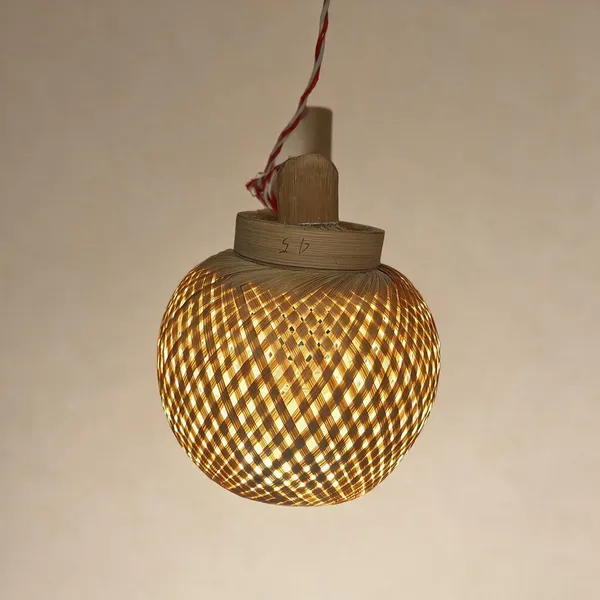 White_Bamboo_Premium_&_Elegant_Hanging_Lamp_For_Art_Decor