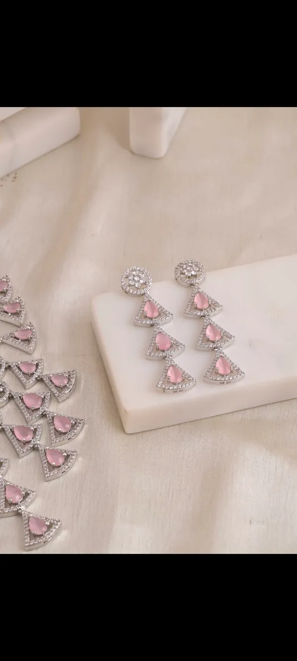 Pink_American_Diamond_Cubic_Zirconia_Necklace_with_Earrings_for_Women