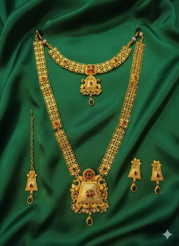 HERITAGE_LONG_AND_SHORT_5_PIECES_COMBO_SET_NECKLACE