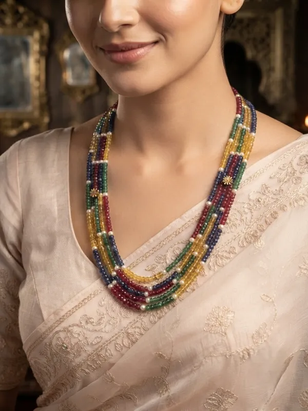 Regal_Navaratna_Multi-Strand_Beaded_Mala_Necklace