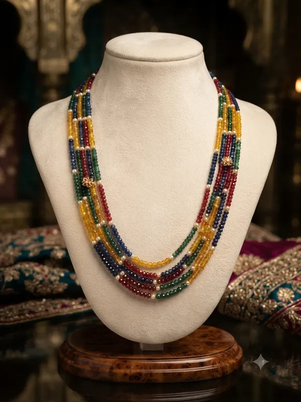 Regal_Navaratna_Multi-Strand_Beaded_Mala_Necklace