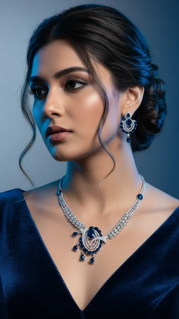 Blue_American-Diamond_Cubic-Zirconia_Necklace_With_1_Pair_Of_Earrings_For_Women