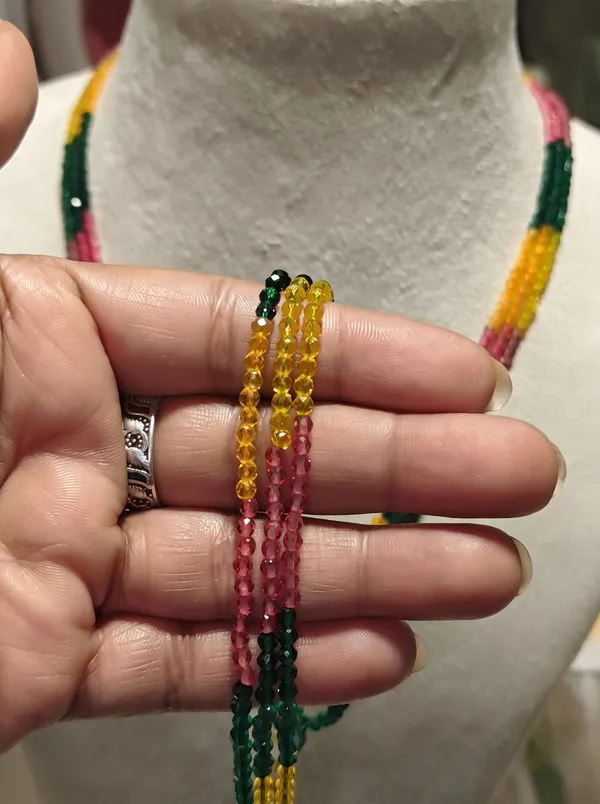 Multicolor_3-Strand_Crystal_Bead_Necklace_–_Vibrant_Pink,_Yellow_&_Emerald_Green_Faceted_Mala_