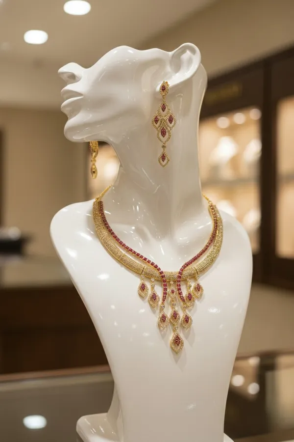 Golden_Plated_American_Diamond_Necklace_with_Earring_Set_for_Women