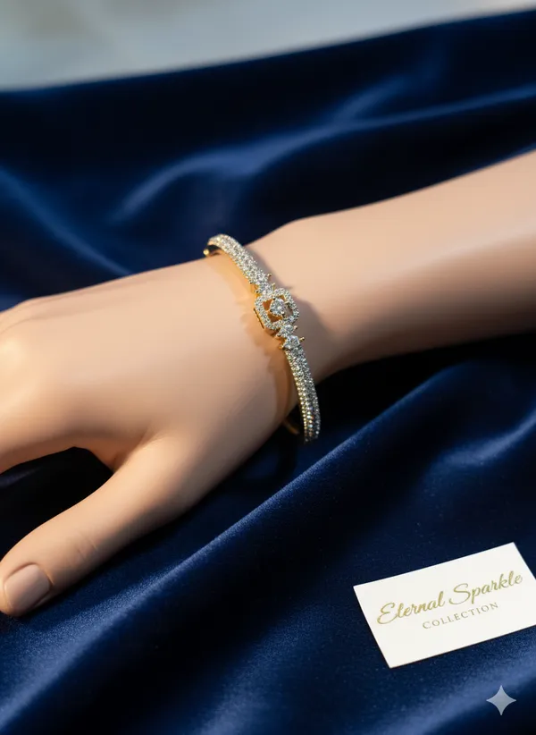 Golden_Plated_slim_Bracelet_for_Women