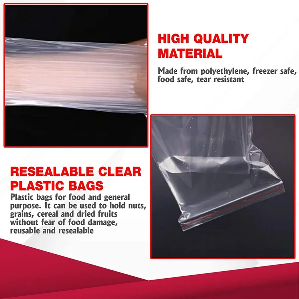 Classic_Eco_Friendly_Bags_Svp_Zip_Lock_Pouch_Reusable|_Resealable_Clear_Plastic_Bags_Storage_Pouches_And_Durable_Press_Seal_Apply_To_Kitchen_Storage_Jewellery_Packaging_200Pcs