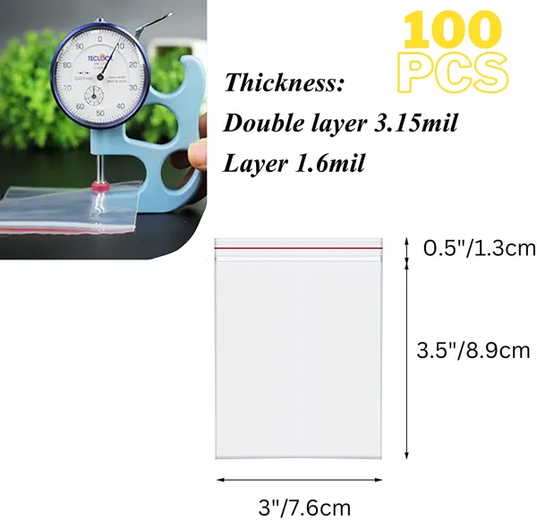 Classic_Eco_Friendly_Bags_Svp_Zip_Lock_Pouch_Reusable|_Resealable_Clear_Plastic_Bags_Storage_Pouches_And_Durable_Press_Seal_Apply_To_Kitchen_Storage_Jewellery_Packaging_200Pcs