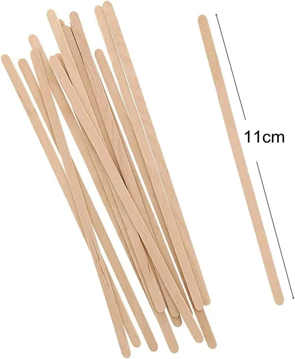 Disposable_Coffee_Stir_Sticks,_500_Pcs_Wooden_Stirrers_For_Coffee,_Tea,_Milk,_Juice,_Diy_Crafts_(4.3Inch/11_Cm)_Pack_Of_500_Sticks