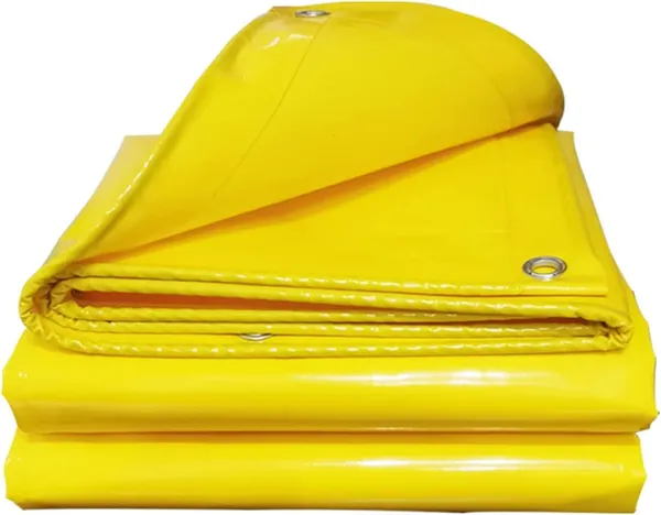 CLassiC_Eco_Friendly_Bags_Smile_9Ft_X_6Ft_Tarpaulin_120_GSM_Virgin_Hdpe_Sheet_Tirpal_Tadpatri_Tharpai_Thadika_Waterproof_Yellow_Extra_Strong,_Reinforced_Eyelets,_Uv_Resistant_(9X6)