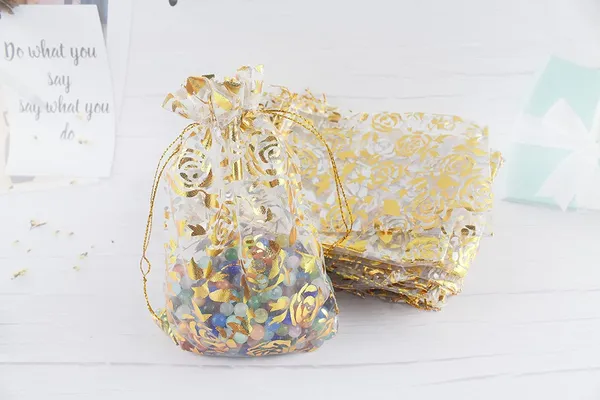 100_Pcs_Potli_Bags,_Organza_Pouches_4X6_Inches_With_Drawstring_Small_Potli_Bags_For_Return_Gifts_For_Wedding|_Party_|Baby_Shower|_Dry_Fruit_Pouches_(Gold)