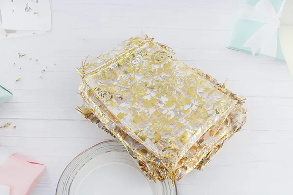 100_Pcs_Potli_Bags,_Organza_Pouches_4X6_Inches_With_Drawstring_Small_Potli_Bags_For_Return_Gifts_For_Wedding|_Party_|Baby_Shower|_Dry_Fruit_Pouches_(Gold)