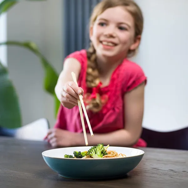 100_Pairs_Of_Easy_To_Hold_8_Inch_Chopsticks_|_Best_For_Sushi_&_Asian_Dishes_|_100%_All_Natural,_Eco_Friendly,_Biodegradable_|_Disposable_Utensils_(100)