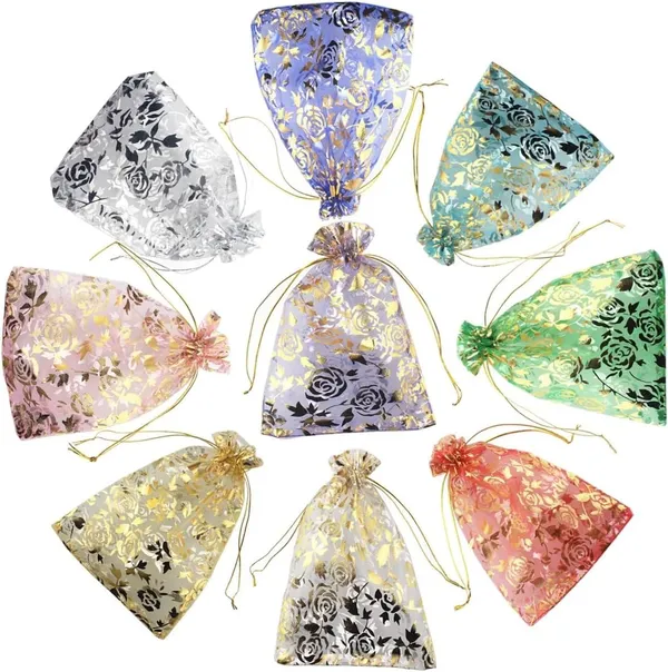 100_Pcs_Potli_Bags,_Organza_Pouches_4X6_Inches_With_Drawstring_Small_Potli_Bags_For_Return_Gifts_For_Wedding|_Party_|Baby_Shower|_Dry_Fruit_Pouches_(Mixed_Color_100)