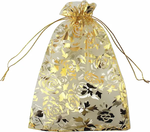 50_Pcs_Potli_Bags,_Organza_Pouches_6X8_With_Drawstring_Small_Potli_Bags_For_Return_Gifts_For_Wedding|_Party_|Baby_Shower|_Dry_Fruit_Pouches_(Gold)