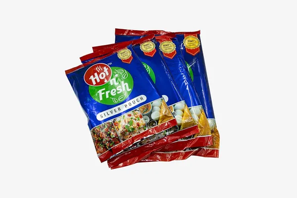 Classic_Eco_Friendly_Bags_200_Pcs_Hot_And_Fresh_8X10_In_Aluminium_Silver_Foil_Plastic_Pouches_Zip_Bags_For_Multipurpose_For_Tea,_Food_Packaging_Metalized_Hot/Dry_Food_Parcel_Bags,_Pack_Of_200_(8X10)