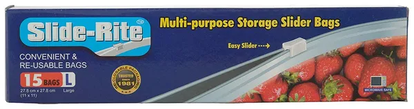 Slide-Rite_Storage_Slider_Bags_30_Pcs_Reusable_Freezer_Ziplock_Bags_of_1_kg_Capacity_�??_Pack_of_2
